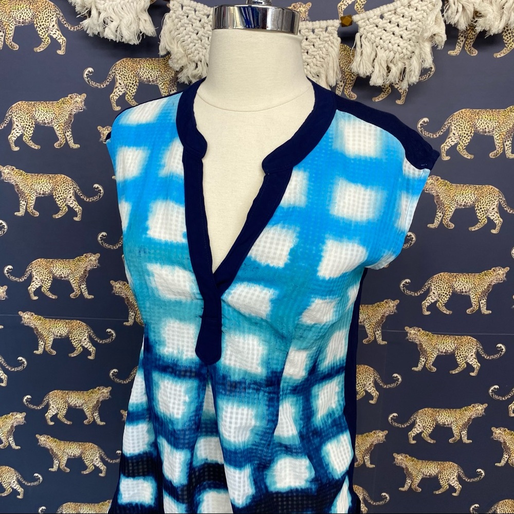 Postmark Pattern Blouse - image 3